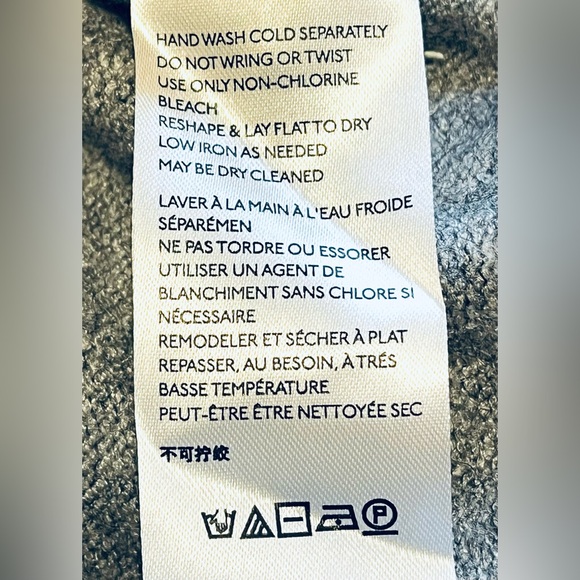 Anthropologie Sweater Paloma Knit Cowl Neck in Gray Size XS - Picture 5 of 12